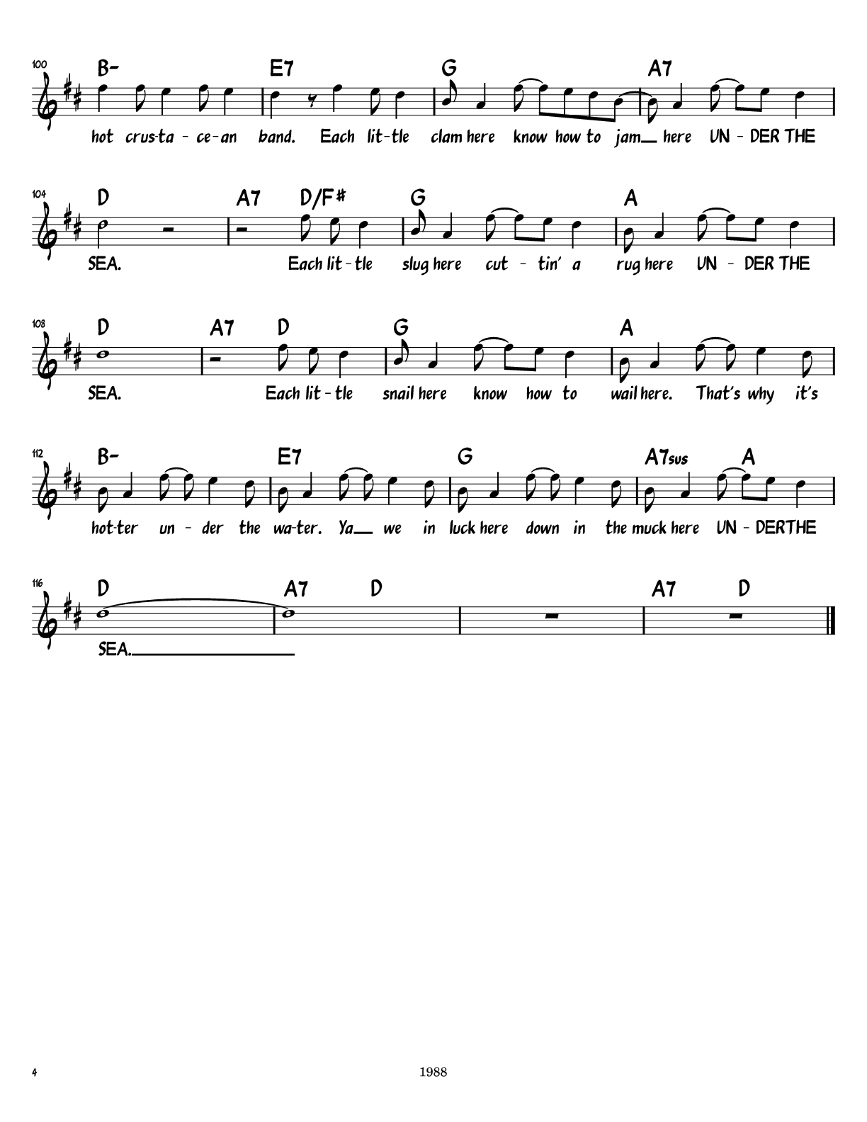 Sheet Music